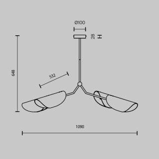 Подвесной светильник Maytoni MOD225PL-04B-foto6