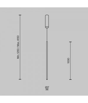 Подвесной светильник Maytoni MOD246PL-L24BSK1-foto6