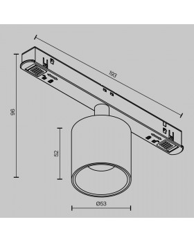 Трековый светильник Technical TR132-4-7W-DS-BS-foto8