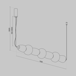 Подвесной светильник Maytoni MOD267PL-L42G3K-foto6