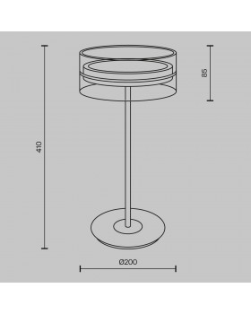Настольный светильник Maytoni MOD348TL-L14BBS3K-foto6