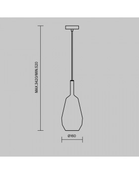 Подвесной светильник Maytoni MOD271PL-01B7-foto7