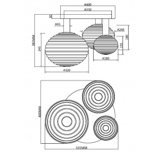 Потолочный светильник Maytoni MOD268CL-03B-foto7