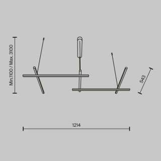 Подвесной светильник Maytoni MOD278PL-L50G3K-foto6