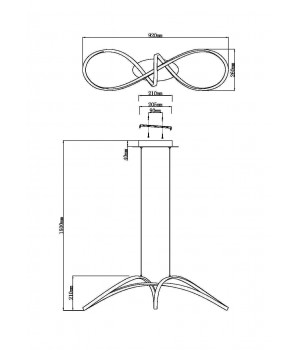Подвесной светильник Maytoni MOD156PL-L52B4K-foto2