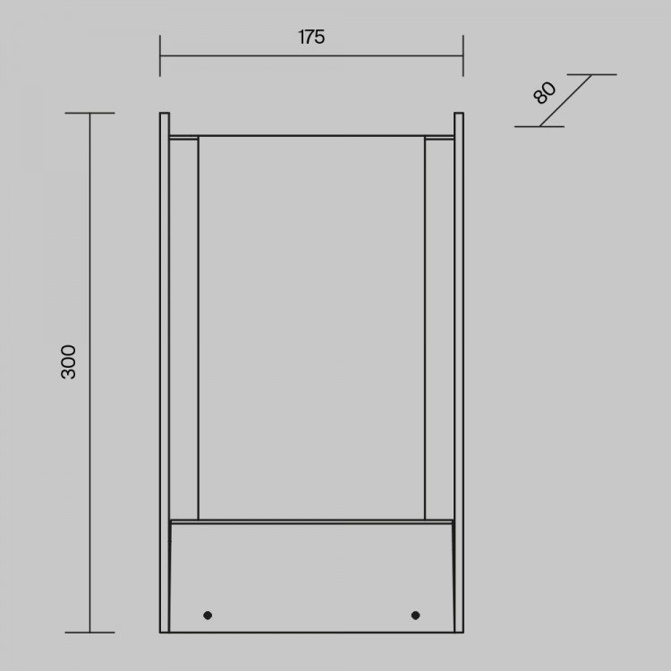 Ландшафтный светильник Outdoor O445FL-L20GF3K