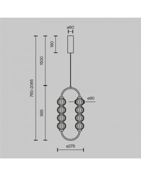Подвесной светильник Maytoni MOD555PL-L11G3K-foto6