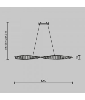 Подвесной светильник Maytoni P097PL-L36BS3K-foto6