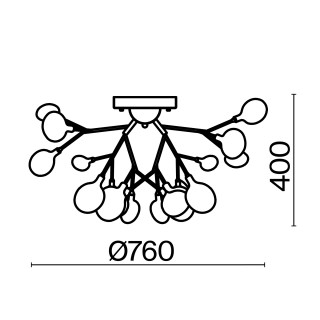 Потолочный светильник Freya FR5049CL-27G-foto2