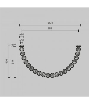 Потолочный светильник Maytoni MOD555CL-L28G3K-foto6