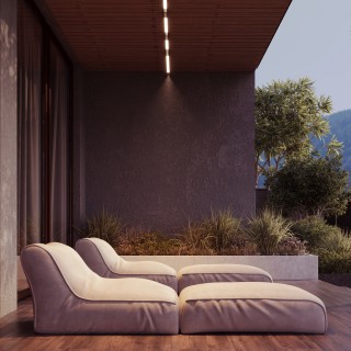 Уличный трековый светильник Outdoor O-TR01-2-S-10WB3K-foto3