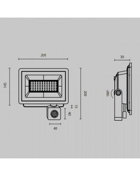 Прожектор Outdoor FL001-L50B4KSR-foto9