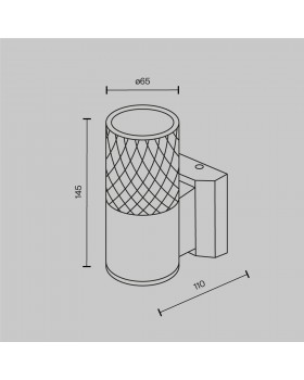 Настенный светильник (бра) Outdoor O583WL-01W-foto7