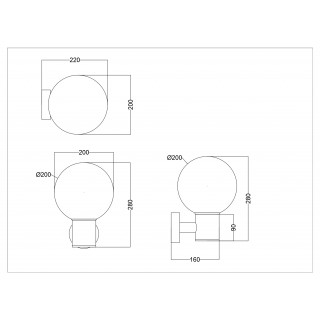 Настенный светильник (бра) Outdoor O598WL-01B-foto7