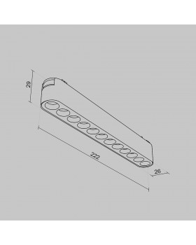 Трековый светильник Technical TR082-1-12W4K-M-B-foto8