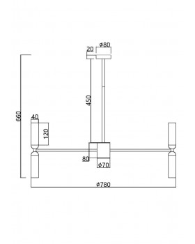 Подвесной светильник Maytoni MOD177PL-16G-foto6
