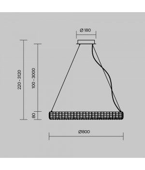Подвесной светильник Maytoni MOD335PL-L40CH3K-foto6