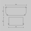 Комплектующие для светильника Technical ALM012EC-SC-B