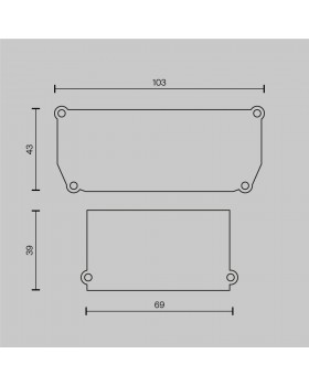 Комплектующие для профиля Technical ALM012EC-SC-B-foto6