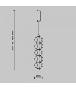 Подвесной светильник Maytoni MOD216PL-L10G3K-foto6