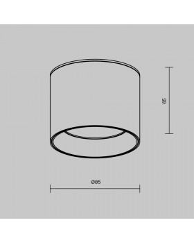 Потолочный светильник Technical C096CL-GX53-B-foto6
