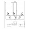 Подвесной светильник Maytoni MOD325PL-06G
