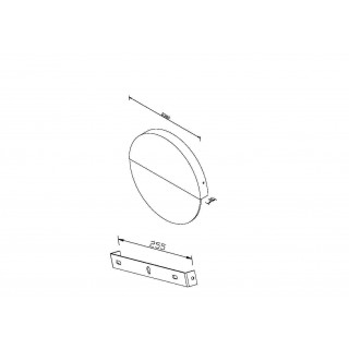 Настенный светильник (бра) Maytoni MOD320WL-L13MR3K1-foto7