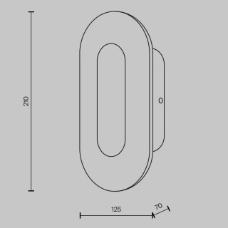 Настенный светильник (бра) Maytoni MOD355WL-L6BS3K-foto2