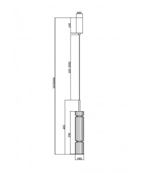 Подвесной светильник Maytoni MOD272PL-L12BS3K1-foto8