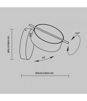 Настенный светильник (бра) Maytoni MOD180WL-L4W3K1-foto7