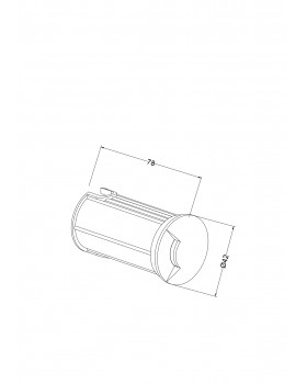 Встраиваемый светильник Outdoor O044DL-L1S3K