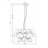 Подвесной светильник Maytoni MOD545PL-24BS