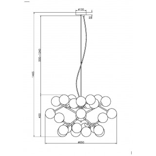 Подвесной светильник Maytoni MOD545PL-24BS-foto2