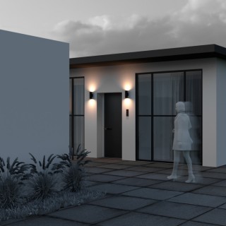 Настенный светильник (бра) Outdoor O303WL-L24GF3K-foto6