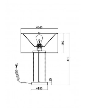 Настольный светильник Maytoni MOD151TL-01G-foto2