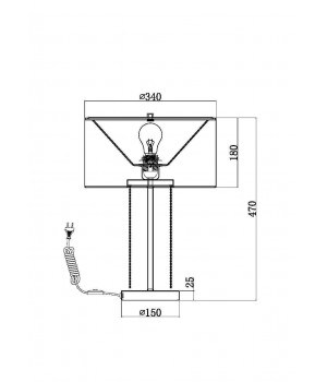 Настольный светильник Maytoni MOD151TL-01G-foto2