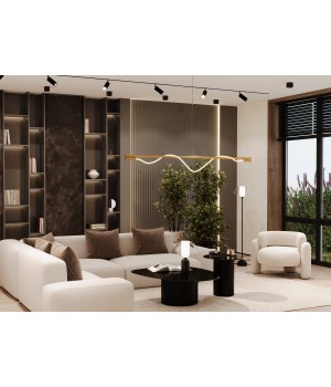 Напольный светильник (торшер) Maytoni MOD177FL-01B-foto3