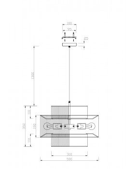 Подвесной светильник Freya FR5249PL-03BG1-foto4