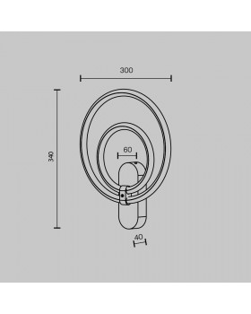 Настенный светильник (бра) Maytoni MOD357WL-L16BS3K-foto6