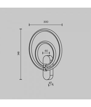 Настенный светильник (бра) Maytoni MOD357WL-L16BS3K-foto6