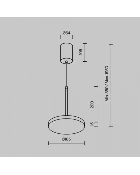 Подвесной светильник Technical P076PL-L12W4K-W-foto9