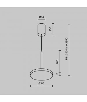 Подвесной светильник Technical P076PL-L12W4K-W-foto9