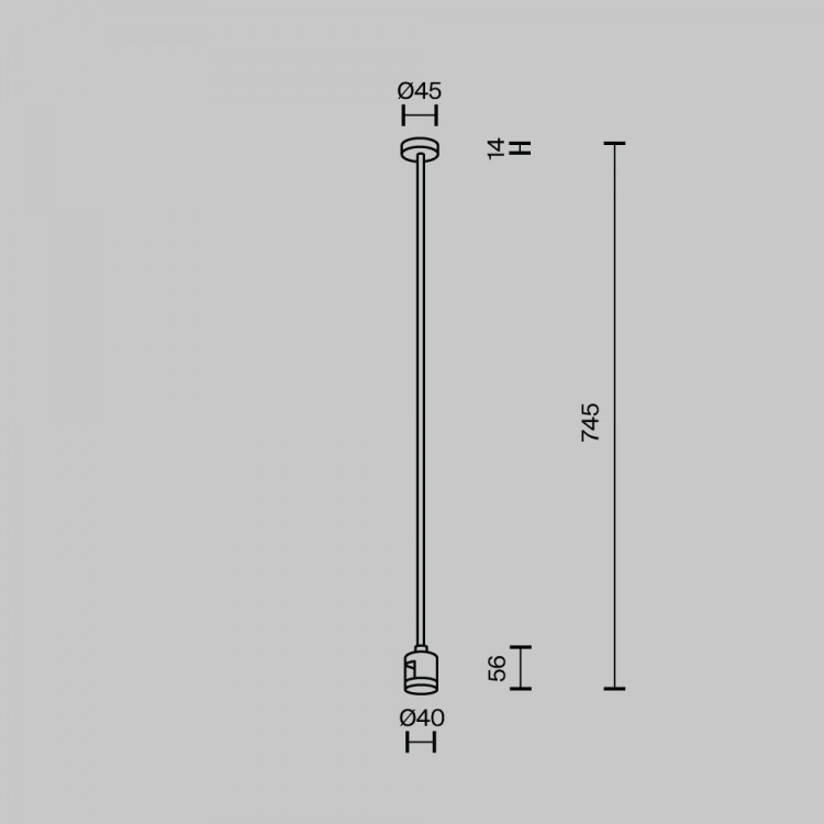 Комплектующие для трековой системы Technical TRA159С-IPC1-B