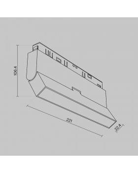 Трековый светильник Technical TR036-4-12WTW-DD-W-foto5