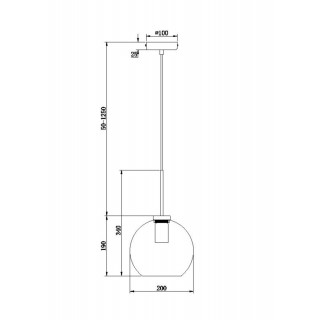Подвесной светильник Freya FR8002PL-01BS-foto2