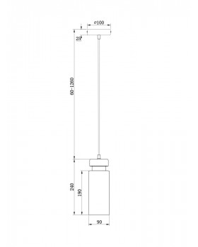 Подвесной светильник Freya FR8011PL-01GB-foto8