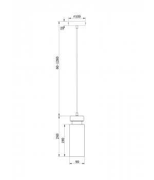 Подвесной светильник Freya FR8011PL-01GB-foto8