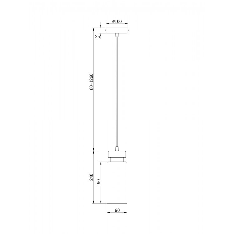 Подвесной светильник Freya FR8011PL-01GB