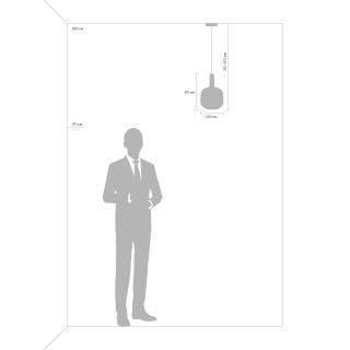 Подвесной светильник Freya FR8012PL-01AM-foto5