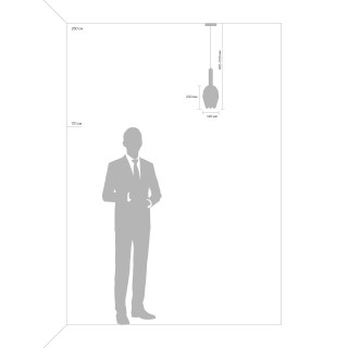 Подвесной светильник Freya FR9001PL-01B-foto4